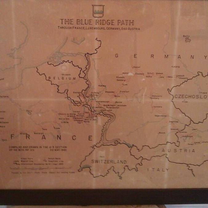 (You can find out more on The Blue Ridge Path here: http://www.loc.gov/exhibits/treasures/homefront-maps.html)